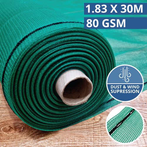 30% Fence and Scaffolding Mesh 1.8x50m