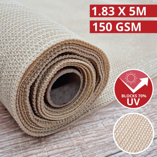 Domestic Shade Cloth 70% 5m Handy Pack